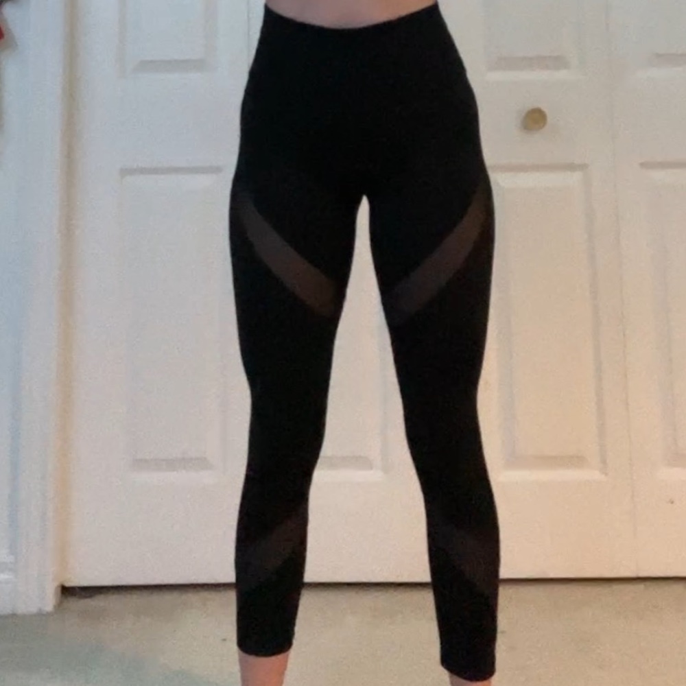 Aerie Mesh Leggings - Picture 1 of 5